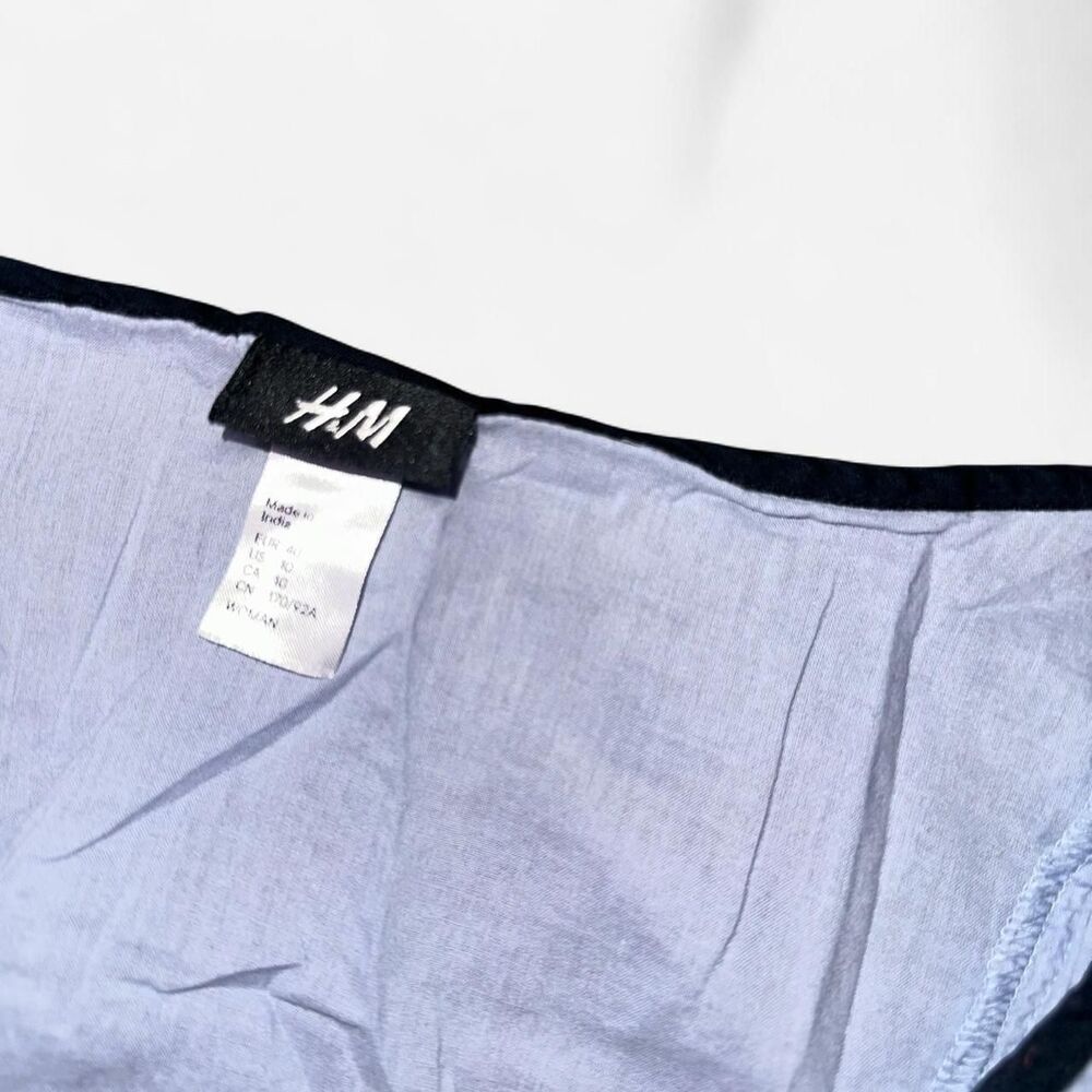 H&m Women's Blue Blouse - Picture 4 of 7